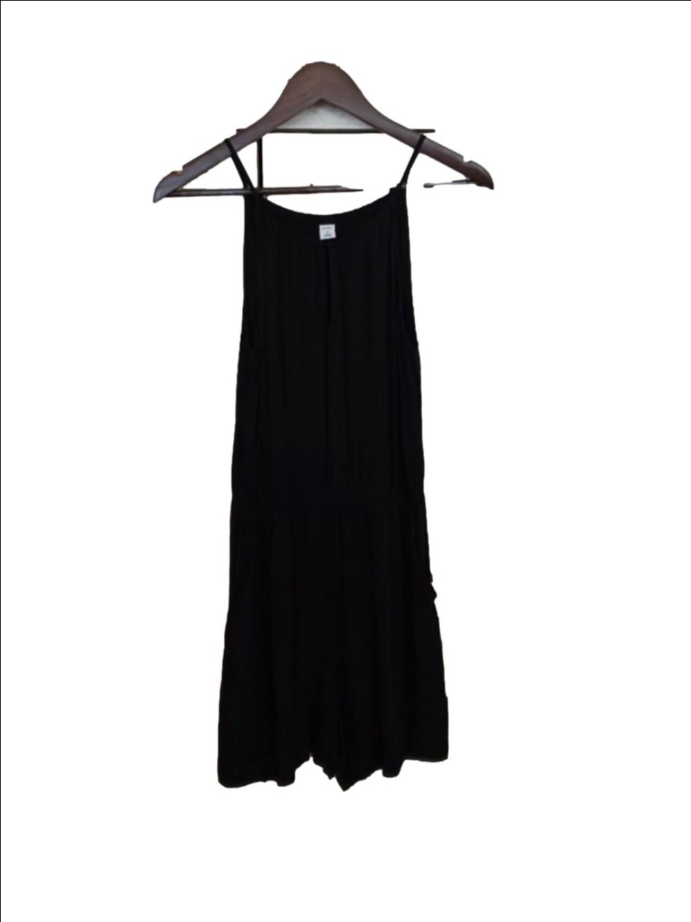 Women's Old Navy Black Sleeveless Romper M